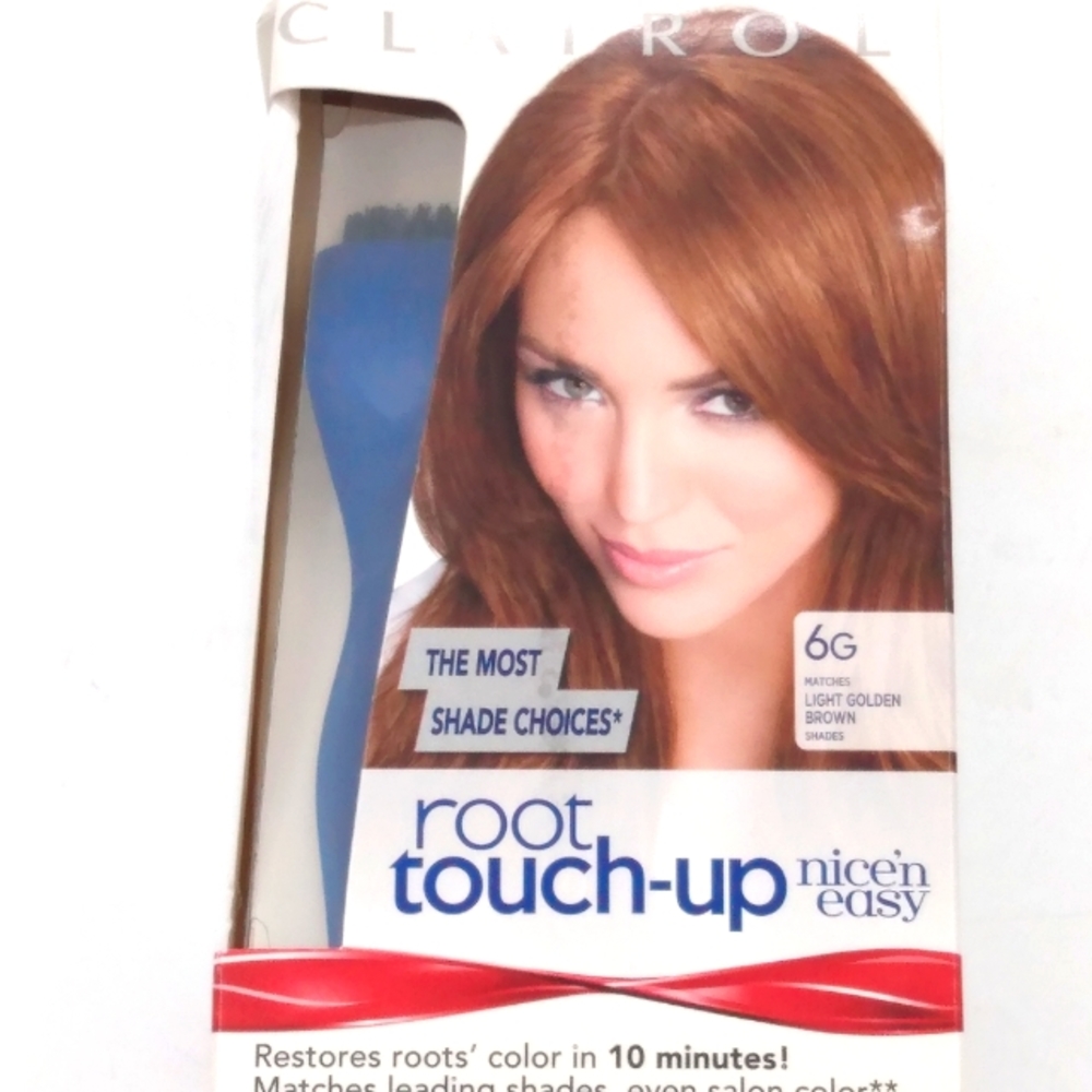 Clairol Root Touch-Up Shade:(6G matches light golden brown shades).